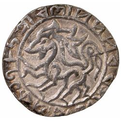 TRIPURA: Ratna Manikya, 1464-1489, AR tanka (10.52g), SE1386