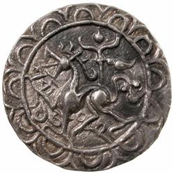 TRIPURA: Amara Manikya, 1577-1586, AR tanka (10.70g), SE1502