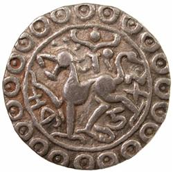 TRIPURA: Govinda Manikya, 1660-1661 & 1667-1676, AR tanka (9.71g), SE1582