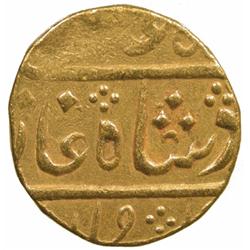 BOMBAY PRESIDENCY: AV mohur (11.55g), Surat, year 46