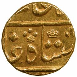 BOMBAY PRESIDENCY: AV mohur (11.59g), Surat, year (46)