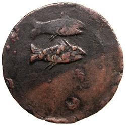 BURMA: Bodawpaya, 1782-1819, AE 1/2 pya (4.56g), BE1143