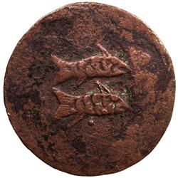 BURMA: Bodawpaya, 1782-1819, AE 1/4 pe (8.14g), BE1143