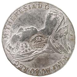 QU'AITI STATE OF SHIHR & MUKALLA: Awadh b. 'Umar, 1881-1902, AR thaler, NM, AH1307