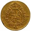 Image 2 : SPAIN: Carlos III, 1759-1788, AV 1/2 escudo, Madrid, 1787