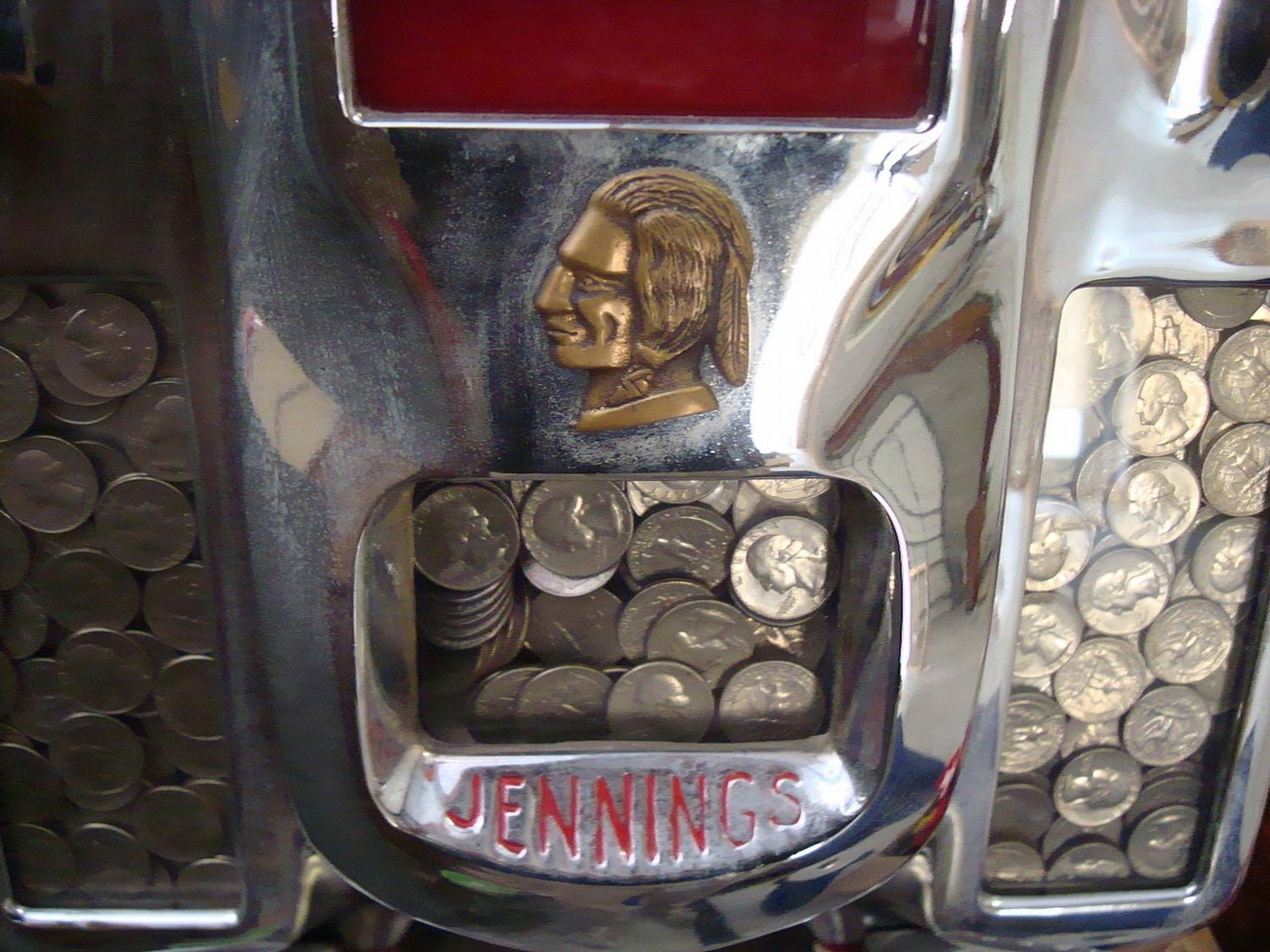 Jennings indian chief slot machine Jennings indian chief slot machine