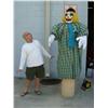 Image 1 : Bizarre Early Mechanical 7 Foot Circus Carnival Clown