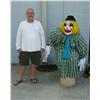 Image 7 : Bizarre Early Mechanical 7 Foot Circus Carnival Clown