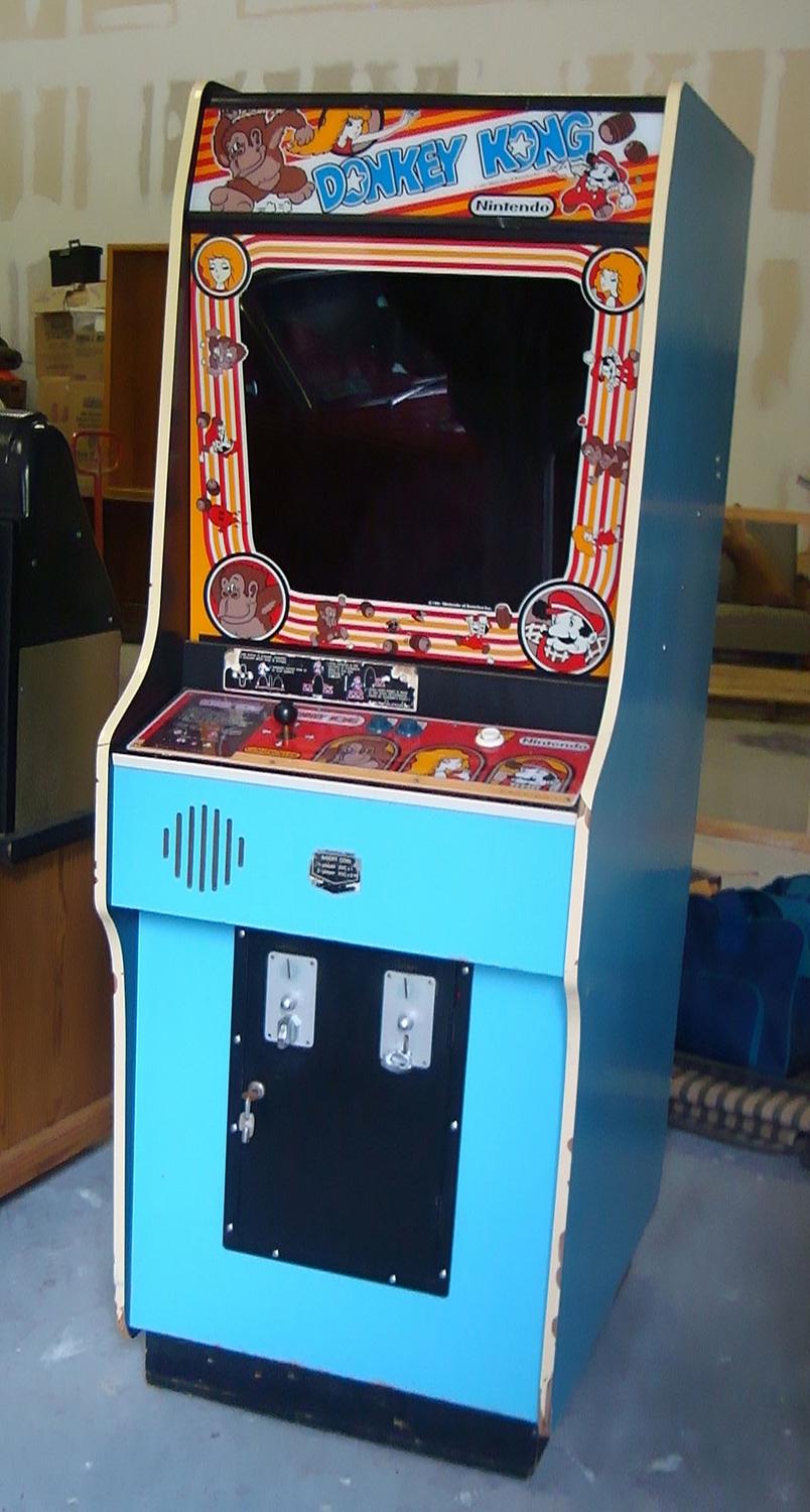 1980's Nintendo Donkey Kong Original Arcade Machine