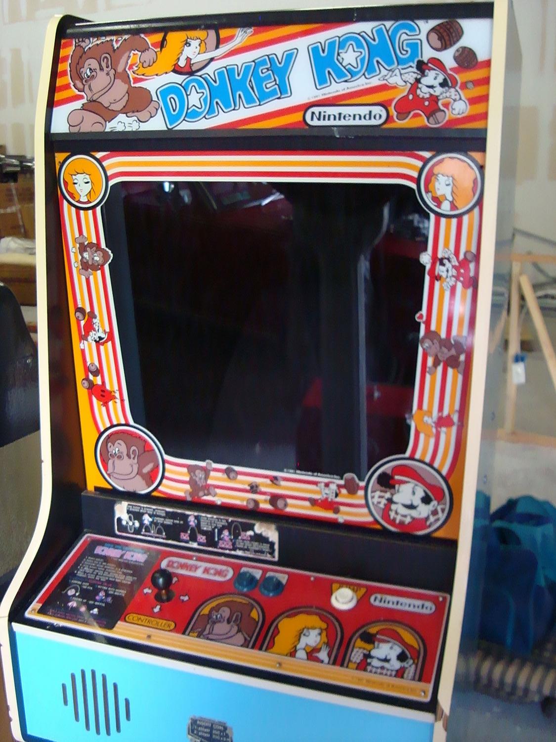 1980's Nintendo Donkey Kong Original Arcade Machine