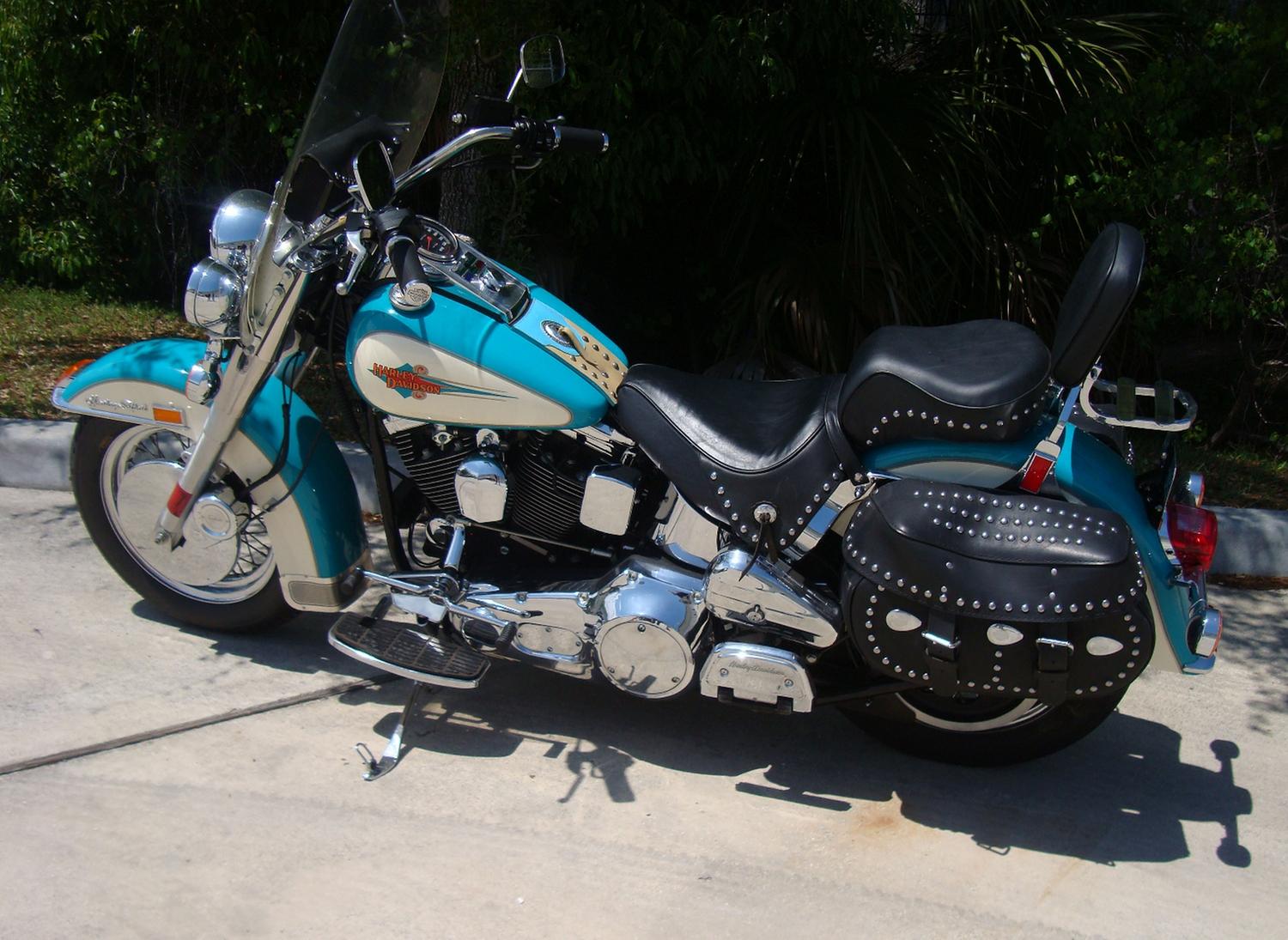 1992 Harley Davidson Softail Heritage Classic Motorcycle with 453