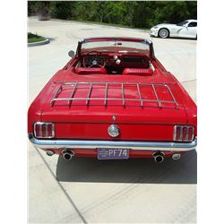 Serious  Eye Candy 1966 Ford Red & White 289 Convertible Low,Low Miles