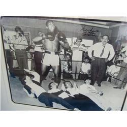 Beatles & Muhammad Ali at the Miami 5th Street Gym Signed Photo by Ali