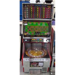 Eye Popping Vintage Rapid Roulette Casino Video Game by ESI