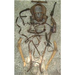 Scarce Civil War 19th Century U.S. Army Mule Harness Complete Set
