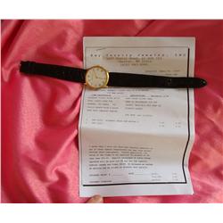 18kt. Gold Andemars Piquet Mens Wristwatch
