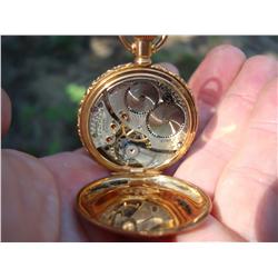 Waltham Ornate 14kt. SOLID GOLD Pocket Watch