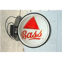 Bass Ale 2 Sided Globe Beer Bar Pub Sign