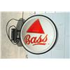 Image 1 : Bass Ale 2 Sided Globe Beer Bar Pub Sign