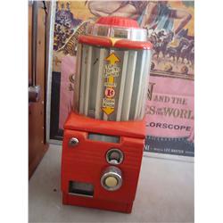 1940's Northwestern Red Gum Gumball Machine