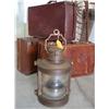 Image 1 : Original Late 19th C.Large Brass Ship Oil Burning Lantern~Non Electric