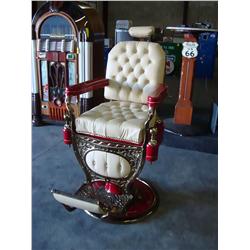 The FINEST Barber Chair on Planet Earth~ Drake Hotel,Chicago Al Capone & History Atoned