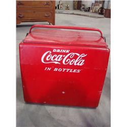 1950's Coca-Cola Ice Cooler Ready for that Nomad Station Wagon