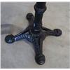 Image 2 : Slot Machine Arcade Fancy Cast Iron Stand with Oak Base
