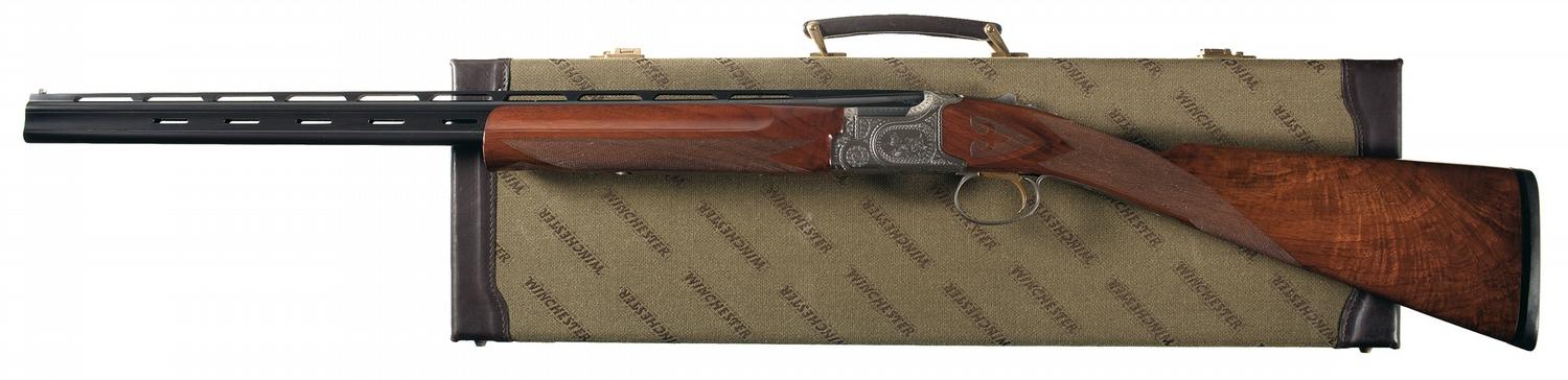 Engraved Winchester Model 101 Limited Edition Quail Special 410 Gauge ...