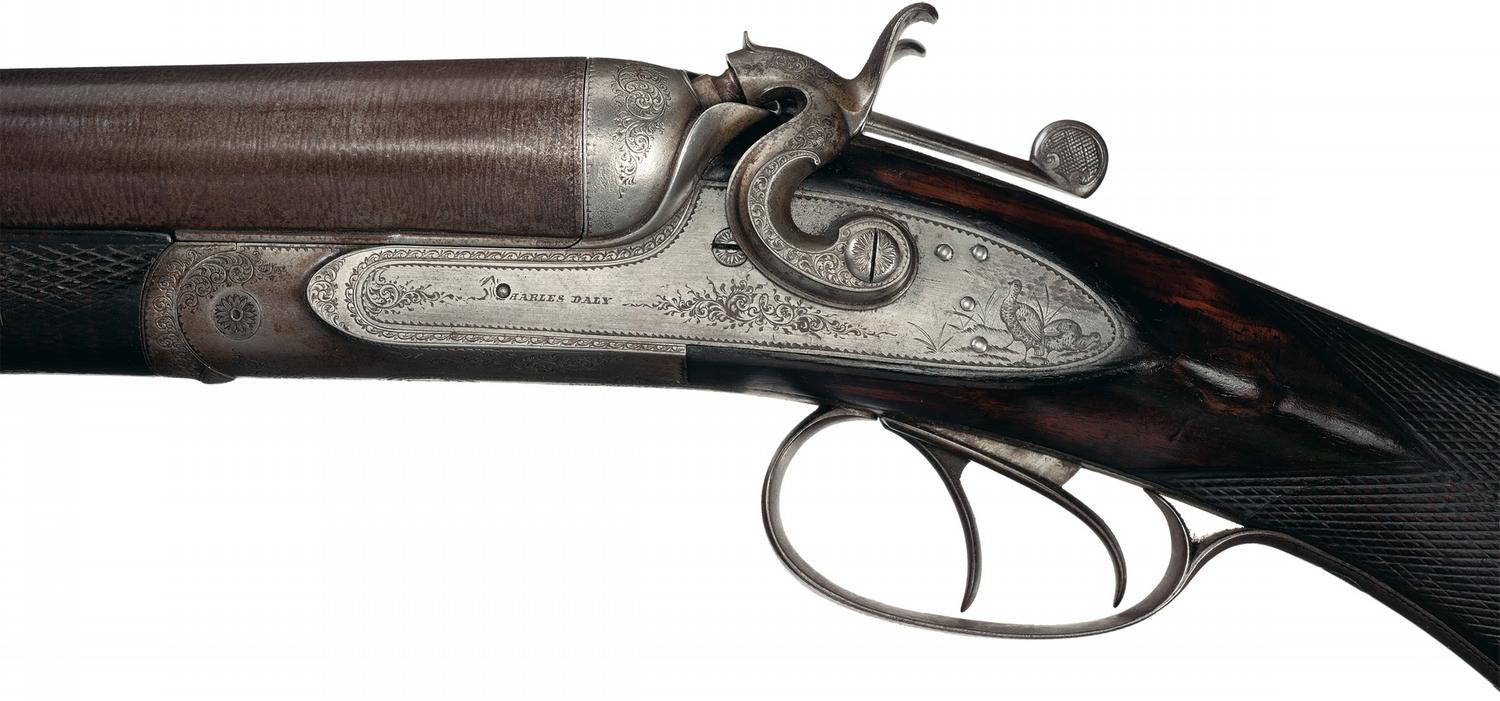 Lot of Two Antique 10 Gauge Shotguns