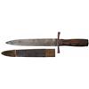 Image 1 : Confederate Pattern Knife with Sheath