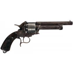 Paris Marked First Model Le Mat Grapeshot Percussion Revolver