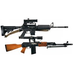 Two Semi-Automatic Rifles