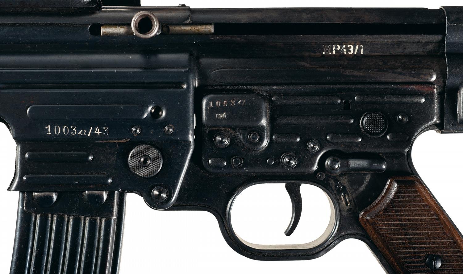 Exceptionally Rare Early C.G. Haenel MP43/1 SturmGewehr Assault Rifle ...