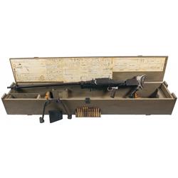 Excellent WWII  U.S. Gov't Property  Marked Inglis Boys Anti-Tank Gun Convert to  50 BMG  with Woode