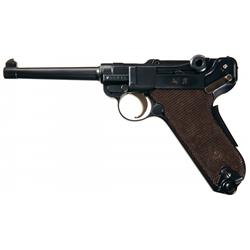 Unique Presentation Inscribed Swiss 1929 Luger Semi-Automatic Pistol
