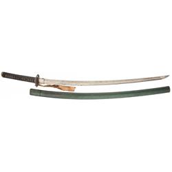 Highly Scarce Signed Japanese Tachi Sword