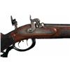 Image 3 : Silver Inlaid F. Baader Munchen Percussion Rifle with Relief Carved Stock