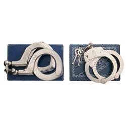 Two Pairs of Excellent Boxed American Handcuffs