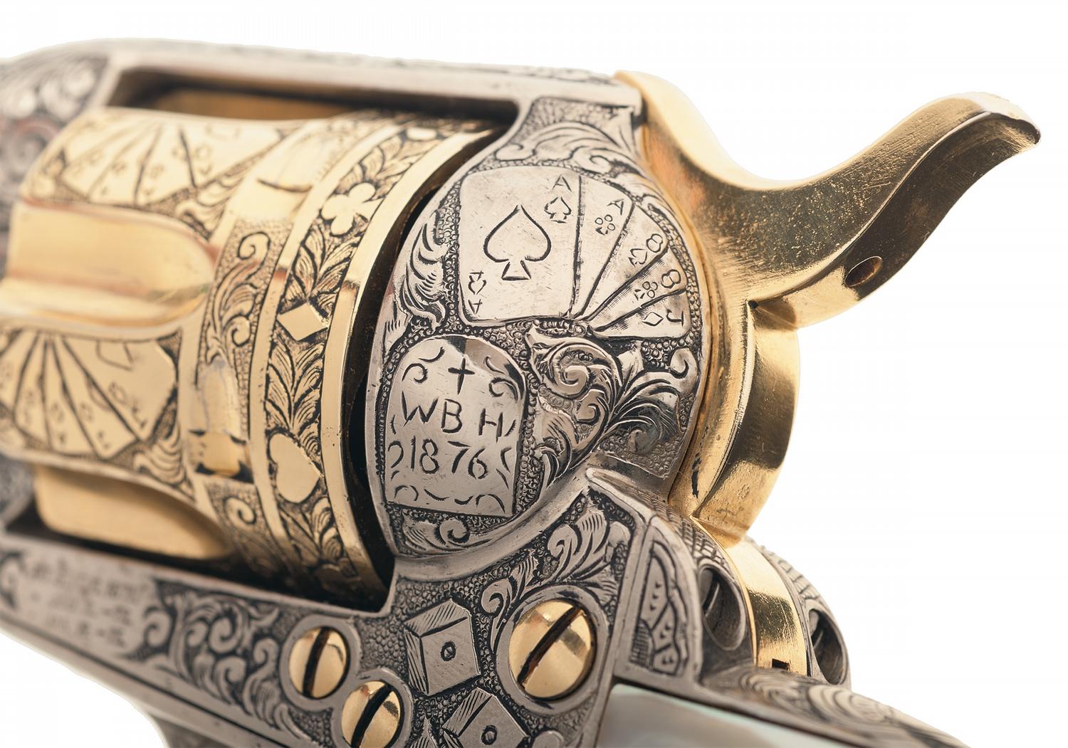 Cased Custom Engraved Black Powder Colt Single Action Army Revolver ...