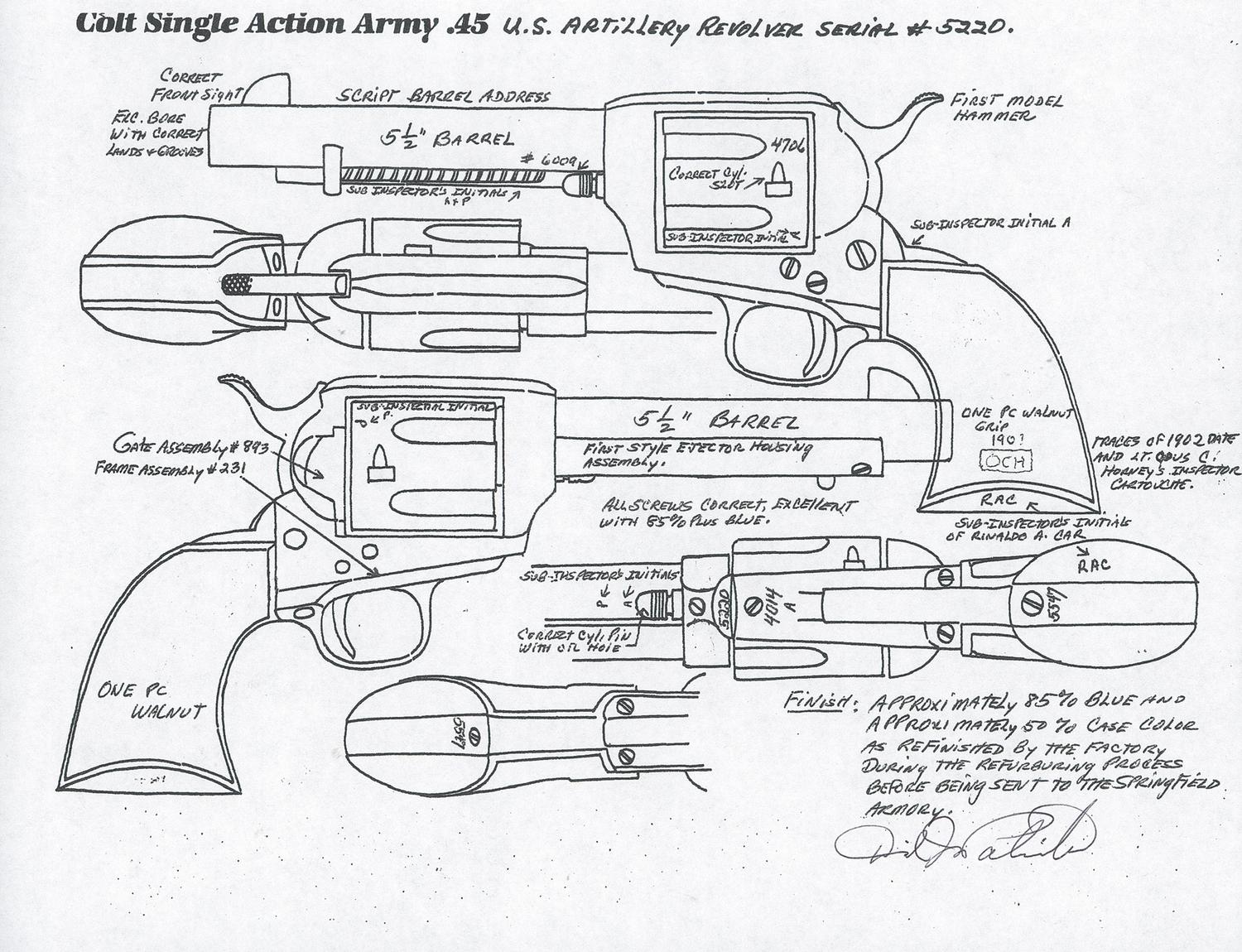 Wooden 1948 Colt Dragoon revolver - video and photos