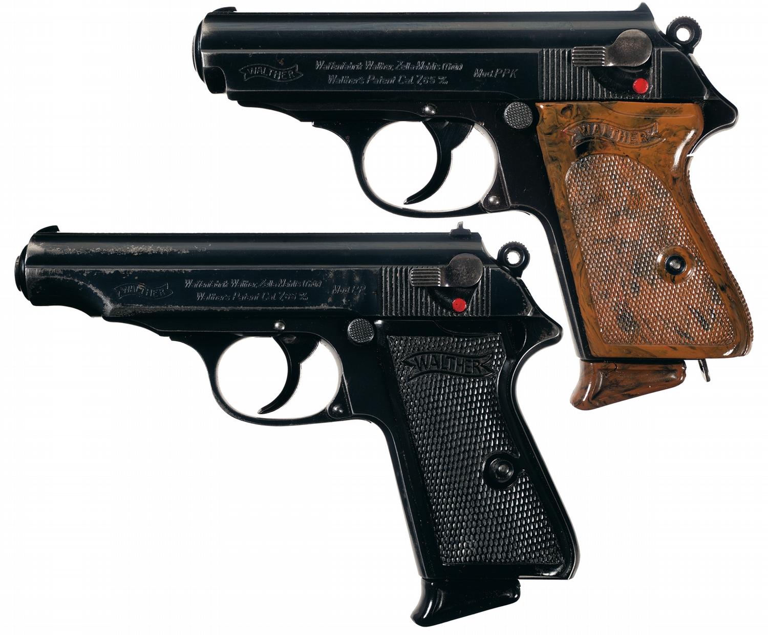 Collector's Lot of Two Walther Semi-Automatic Pistols