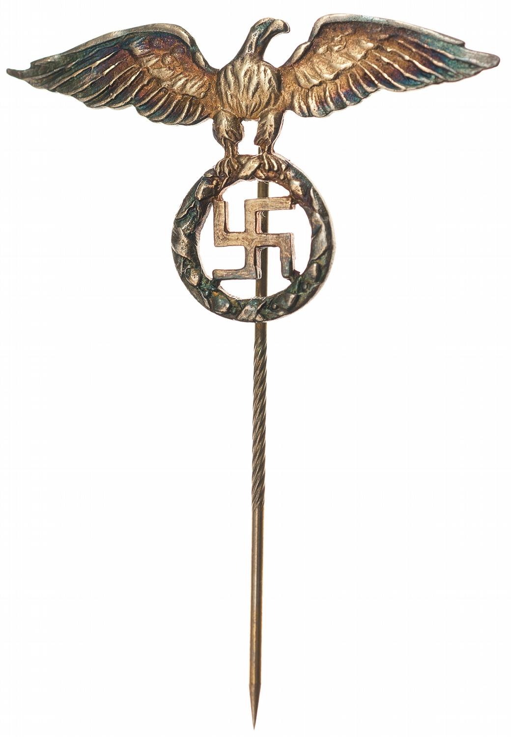 Ultra Rare One of a Kind "Rudolph Hess's" Personal N.S.D.A.P. Nazi Gold