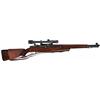 Image 1 : U.S. Springfield M1 Garand Semi-Automatic Rifle with M1C Pattern Sniper Scope, Base and Cheekpad