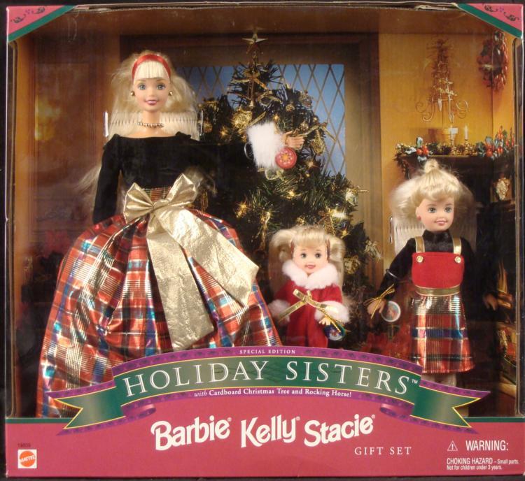barbie holiday sisters 1998