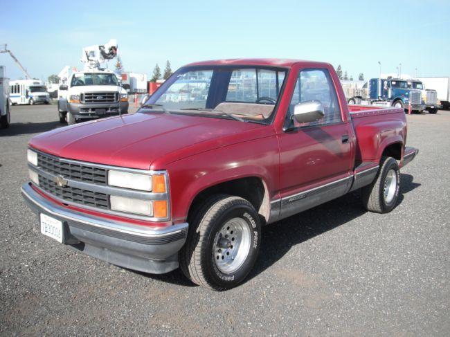 C1500 Stepside 1990 Chevrolet 1500 Silverado Step Side Pickup