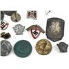 Image 3 : WWII THIRD REICH POLITICAL BADGE & TINNIES LOT
