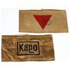 Image 1 : TWO WWII HOLOCAUST CONCENTRATION CAMP ARM BANDS