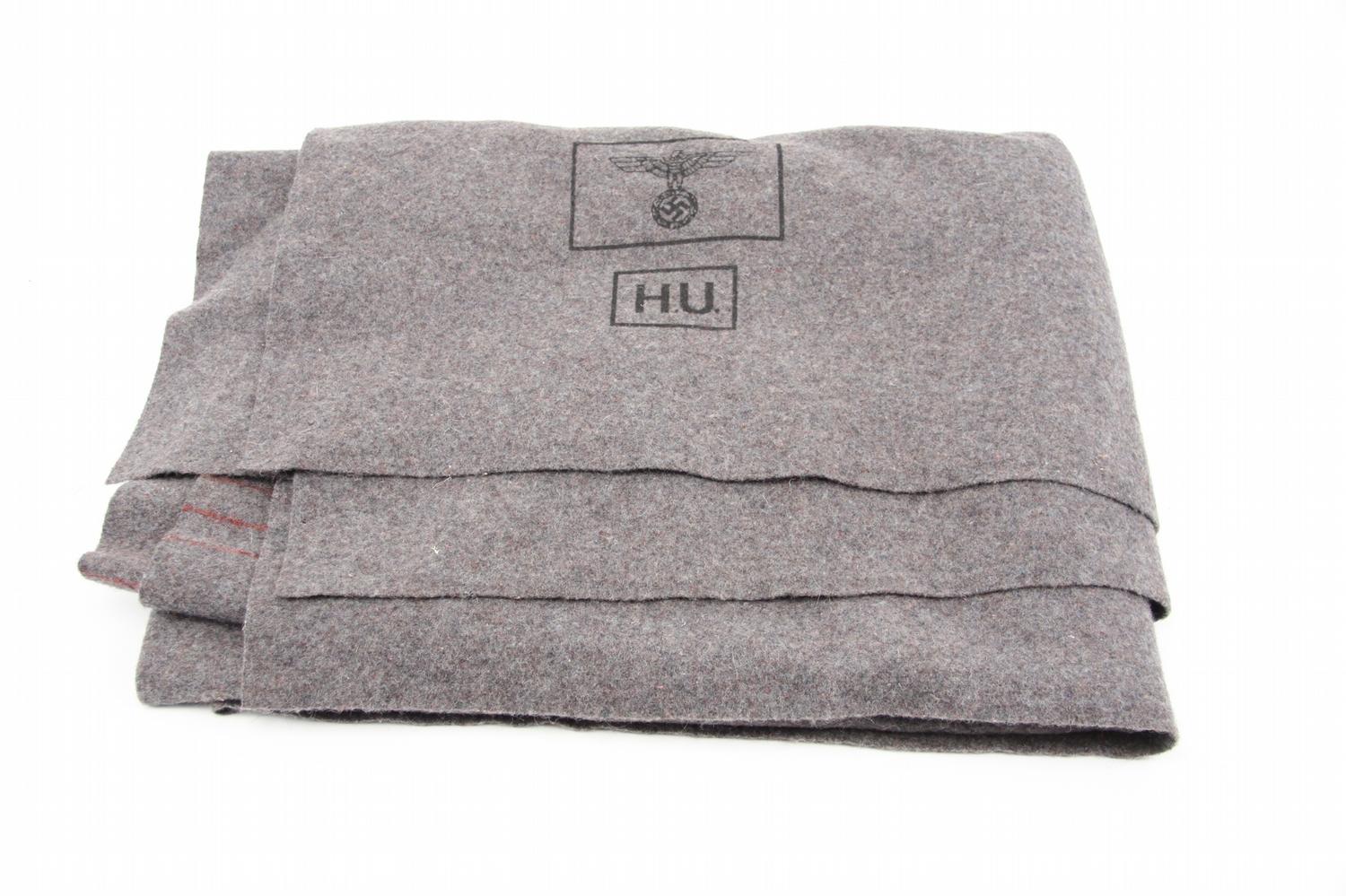 WWII GERMAN ARMY WOOL BLANKET