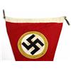 Image 3 : WWII THIRD REICH OFFICIALS AUTOMOTIVE PENNANT